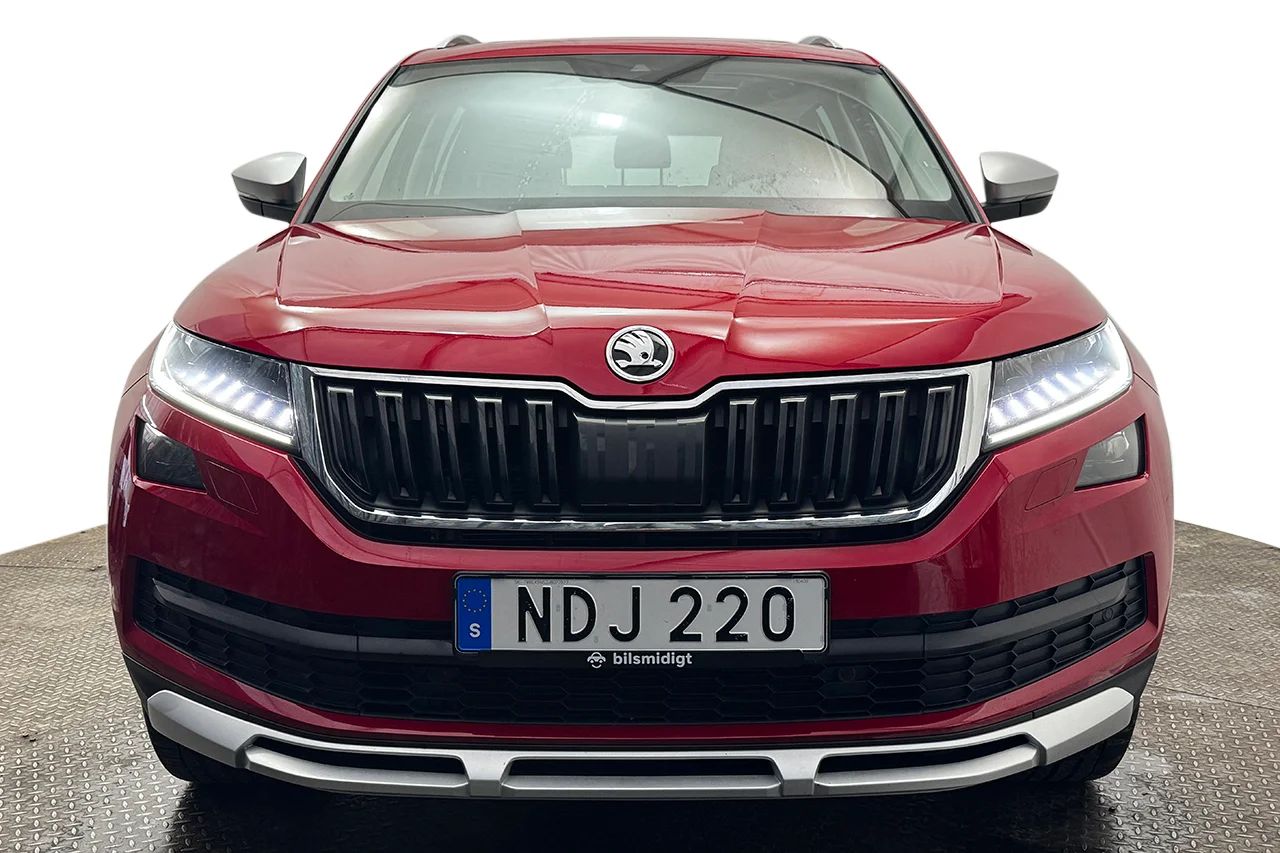 Skoda Kodiaq SCOUT 2.0 TDI 4x4 Business Drag Pano Värmare CANTON 190hk – bild 2 av 31