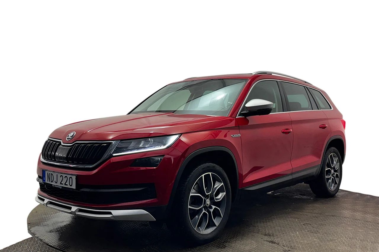 Skoda Kodiaq SCOUT 2.0 TDI 4x4 Business Drag Pano Värmare CANTON 190hk – bild 1 av 31