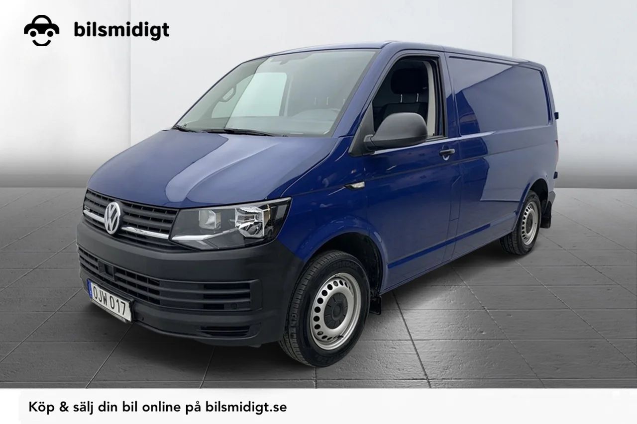 Volkswagen Transporter T30 2.0 TDI 4M Aut Drag 3sits Värmare P-Sens 150hk – bild 1 av 8