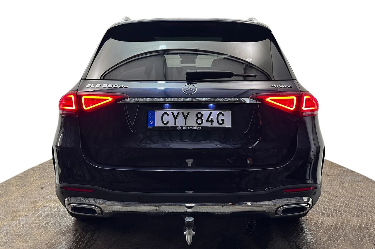 Mercedes-Benz GLE 350 de 4MATIC 9G-Tronic AMG Pano Burmester 360 Drag – bild 6 av 37
