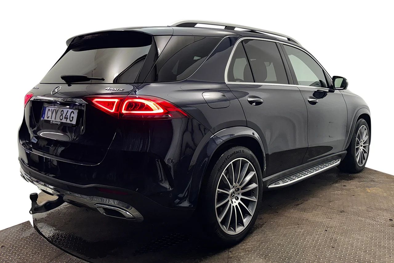 Mercedes-Benz GLE 350 de 4MATIC 9G-Tronic AMG Pano Burmester 360 Drag – bild 5 av 37
