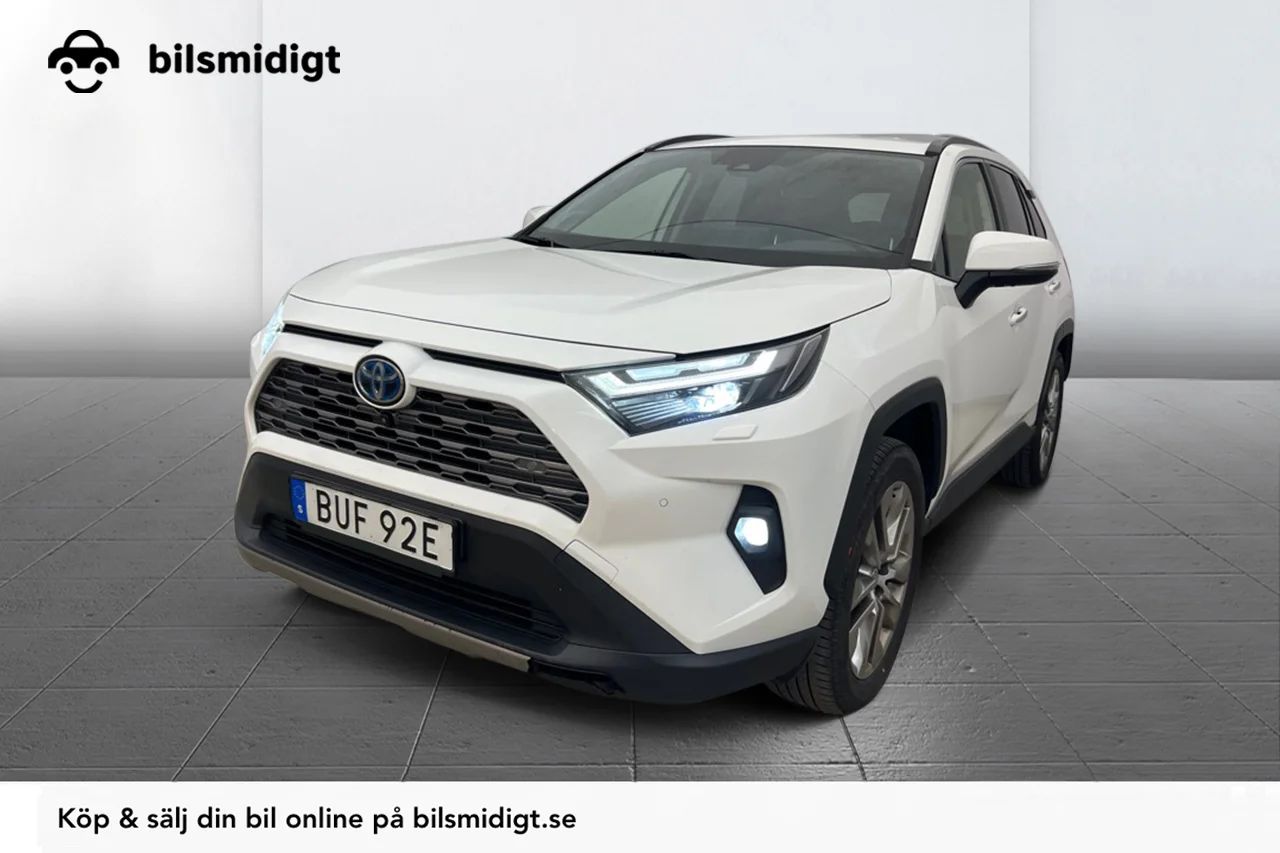 Toyota RAV4 Hybrid AWD-i Executive Premium Drag Läder Elsäten 360° JBL 222hk – bild 1 av 13