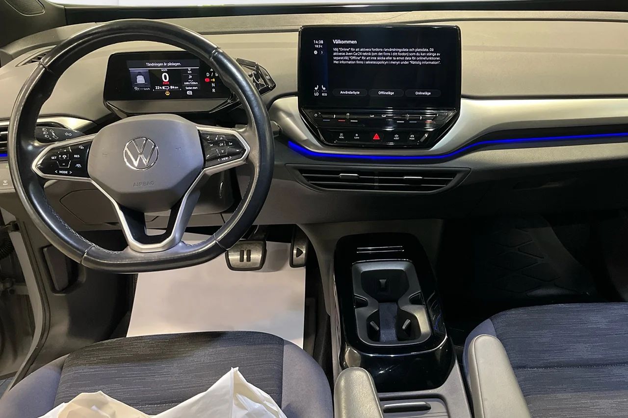 Volkswagen ID.4 Pro Performance Comfort Plus Drag 360° Navi MOMS 204hk – bild 8 av 12