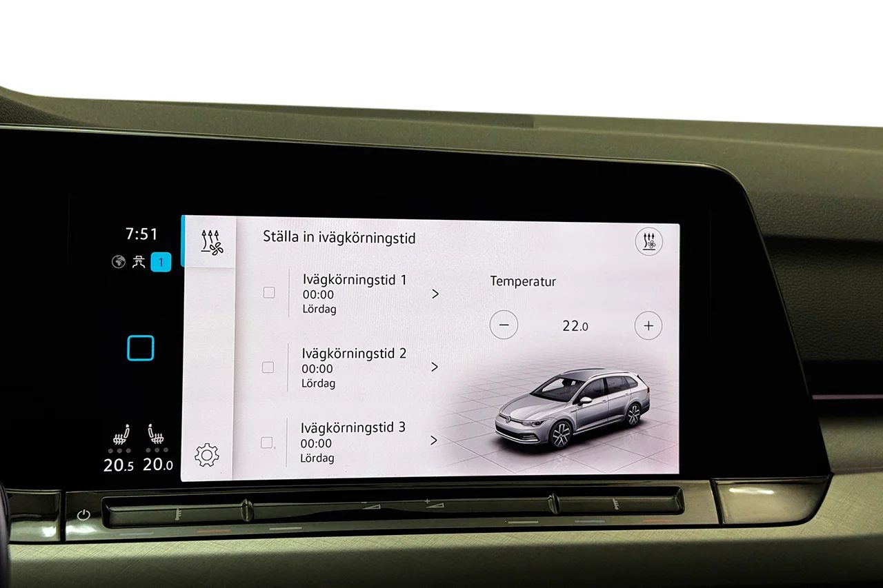 Volkswagen Golf SC 1.5 eTSI Automat Drag Cockpit Kamera MOMS 150hk – bild 23 av 35
