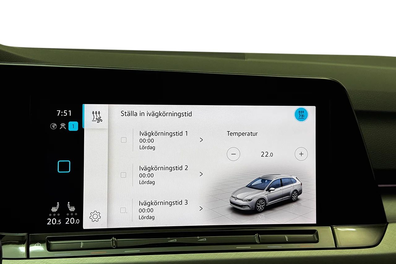 Volkswagen Golf SC 1.5 eTSI Automat Drag Cockpit Kamera MOMS 150hk – bild 24 av 35