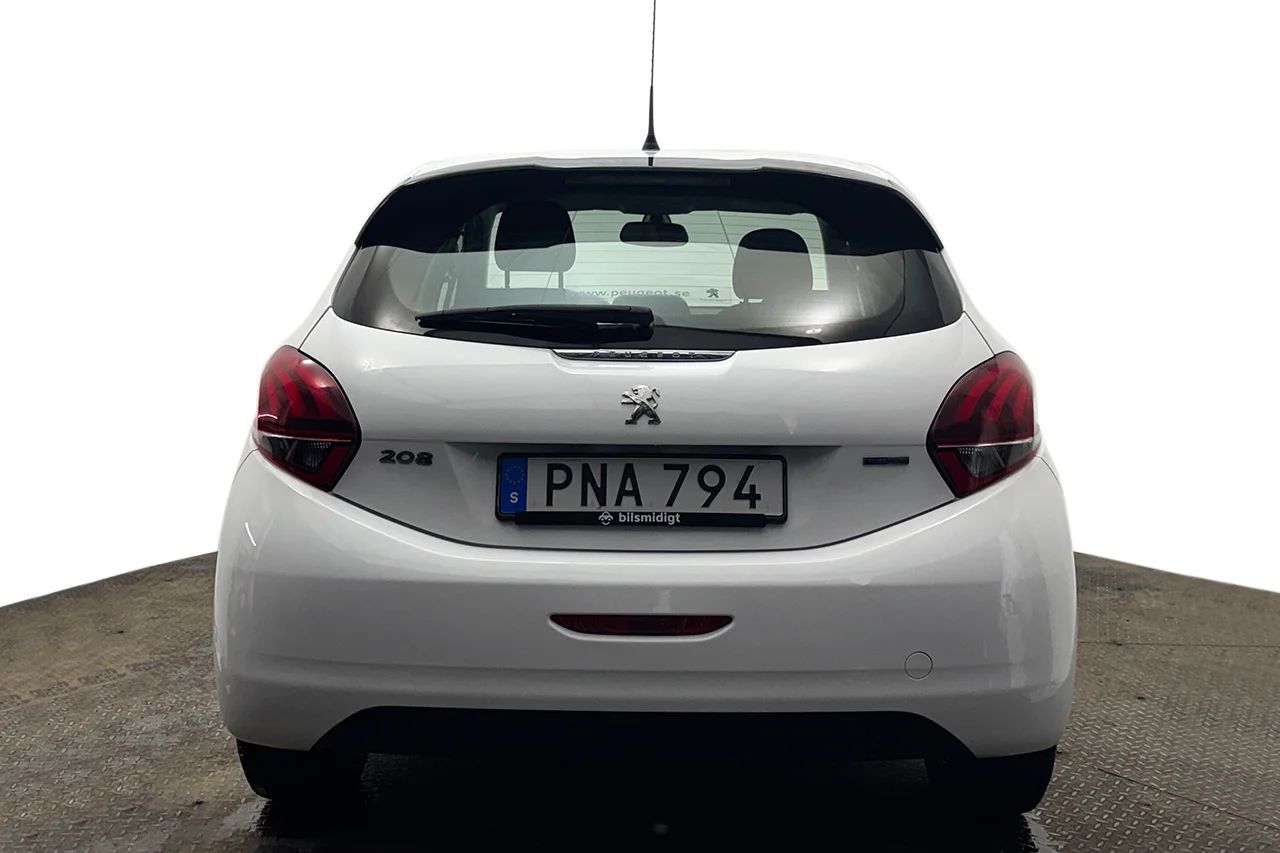 Peugeot 208 1.2 PureTech Pekskärm Farthållare 82hk – bild 6 av 25