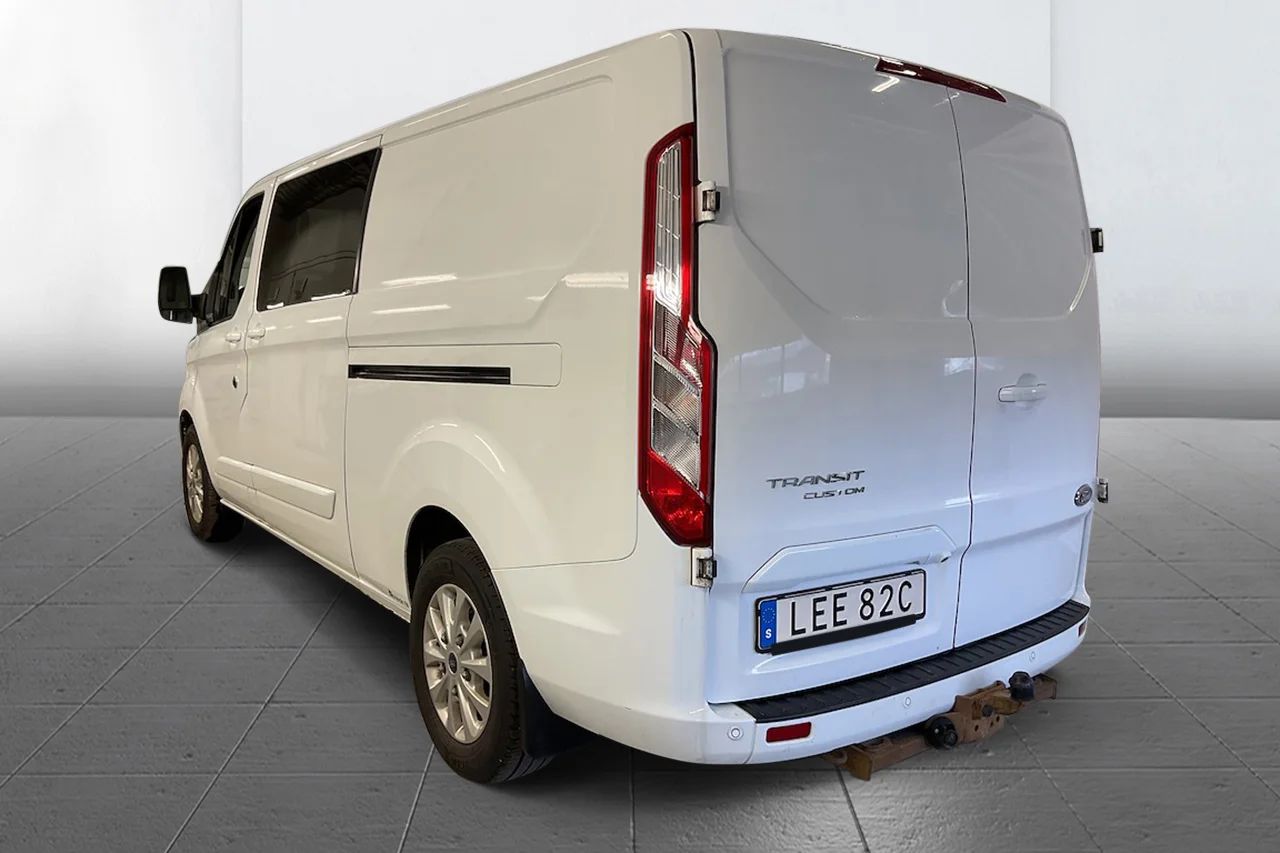 Ford Transit Custom 340 Crew 2.0 Aut 5sits Drag Kamera MOMS 170hk – bild 5 av 9