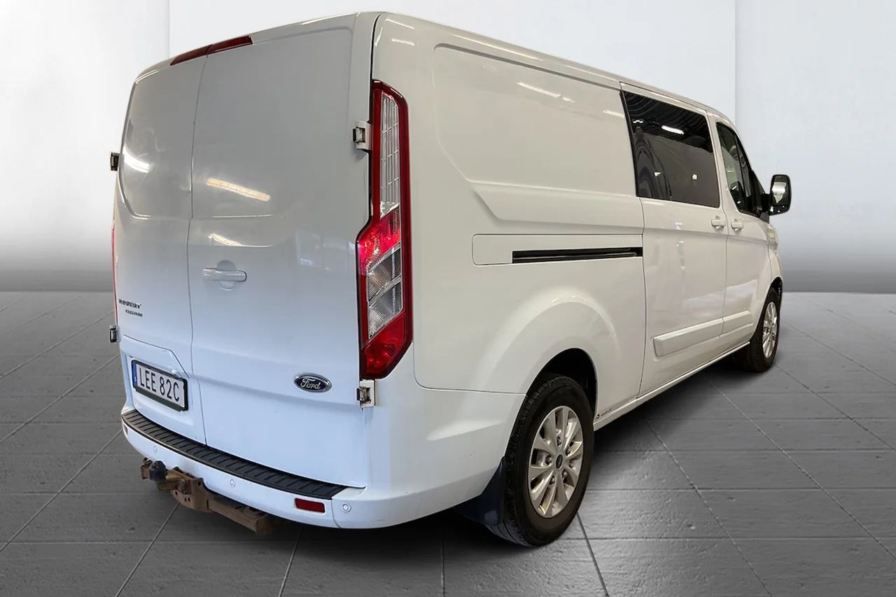 Ford Transit Custom 340 Crew 2.0 Aut 5sits Drag Kamera MOMS 170hk – bild 4 av 9