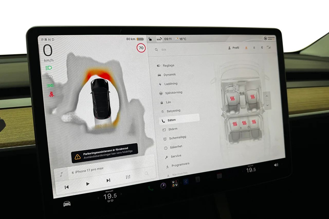 Tesla Model Y Performance Drag V-Pump AI-Dator Premiumljud 534hk – bild 28 av 35