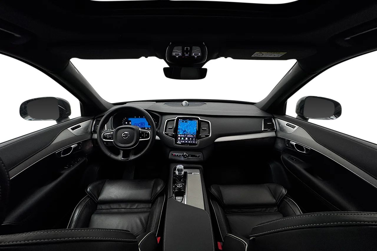 Volvo XC90 Recharge T8 AWD Ultimate Dark 7sits Luft Pano 360° B&W – bild 15 av 37