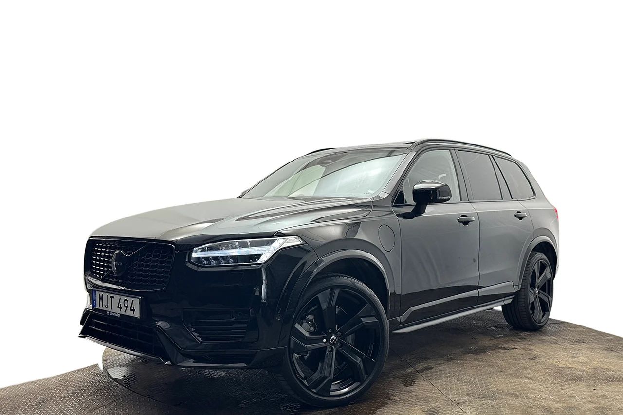 Volvo XC90 Recharge T8 AWD Ultimate Dark 7sits Luft Pano 360° B&W
