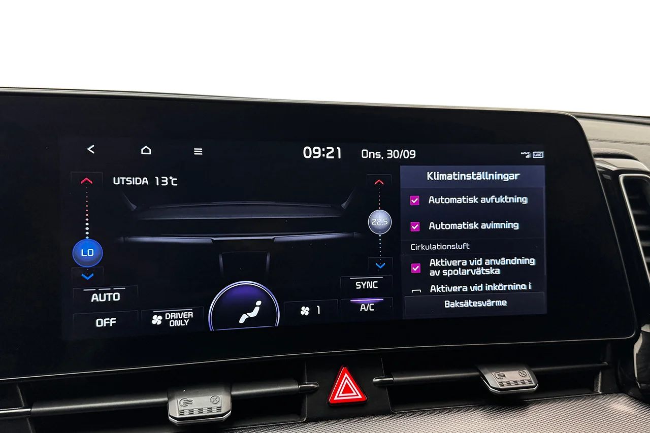 Kia Sportage PHEV Advance Drag Navi 360° Delläder Cockpit 265hk – bild 25 av 41