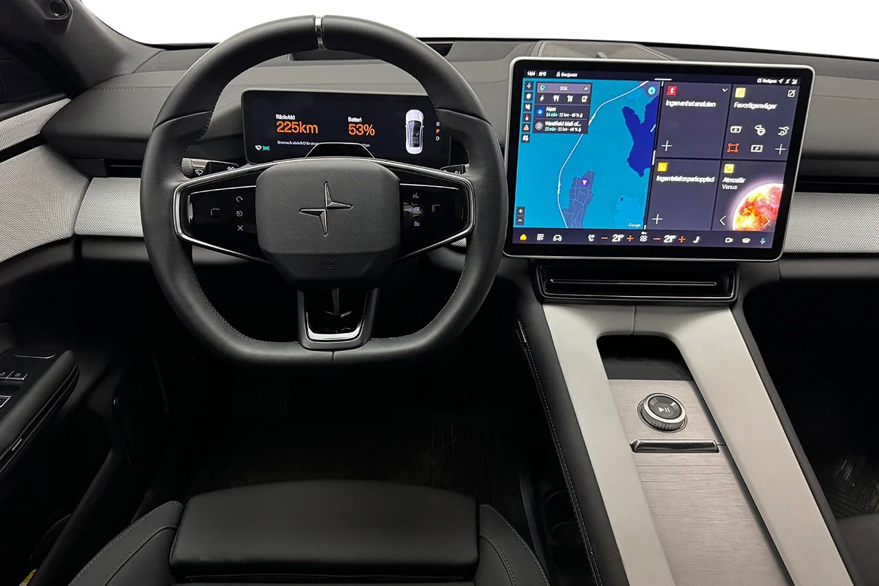 Polestar 4 Coupé Long Range Dual Business Edition Pilot Plus Pro Pano 360° HUD H/K MOMS 544hk – bild 17 av 39