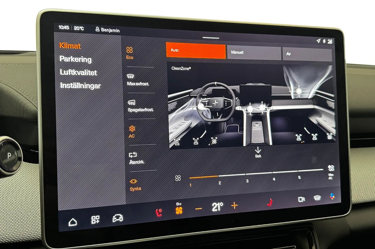 Polestar 4 Coupé Long Range Dual Business Edition Pilot Plus Pro Pano 360° HUD H/K MOMS 544hk – bild 25 av 39