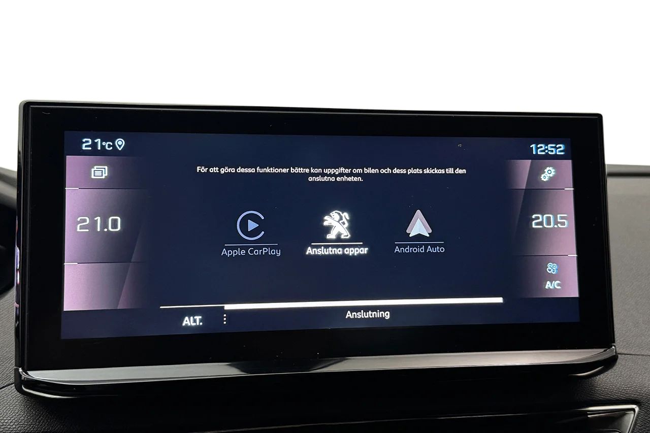 Peugeot 3008 1.2 PureTech GT Navi Kamera Delläder Cockpit MOMS 131hk – bild 22 av 31