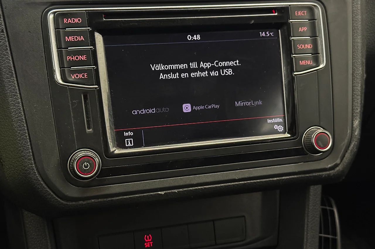 Volkswagen e-Caddy Maxi ABT 37.3 kWh 5-sits Drag P-Sens AppConnect MOMS 113hk – bild 17 av 23