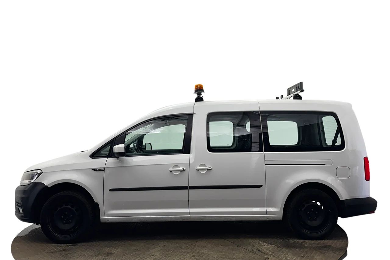 Volkswagen e-Caddy Maxi ABT 37.3 kWh 5-sits Drag P-Sens AppConnect MOMS 113hk – bild 9 av 23