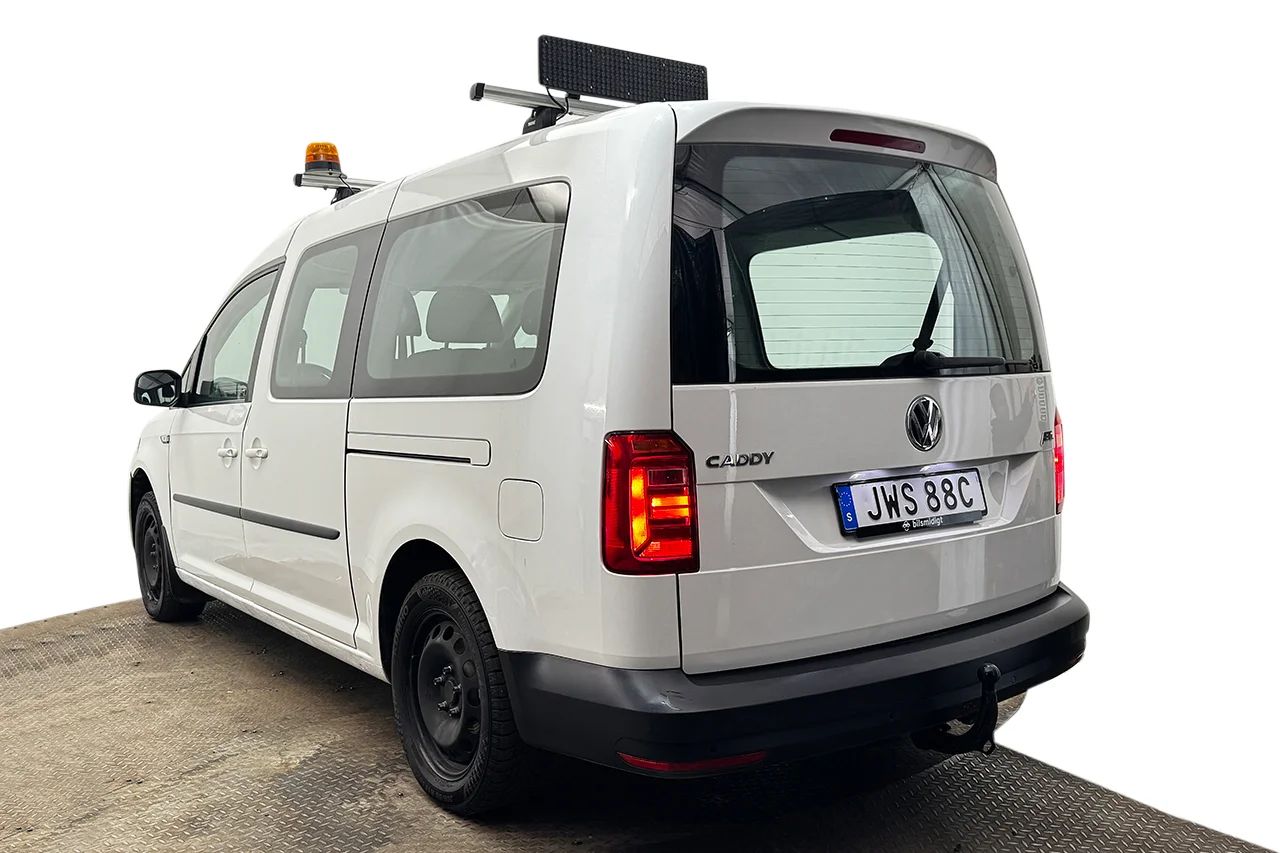 Volkswagen e-Caddy Maxi ABT 37.3 kWh 5-sits Drag P-Sens AppConnect MOMS 113hk – bild 8 av 23