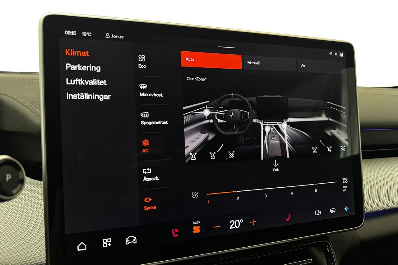 Polestar 4 Coupé Long R Dual Plus Pilot Pano H/K P-Klimat 544hk – bild 26 av 37