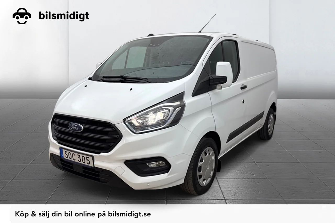 Ford Transit Custom 280 2.0 Aut L1 Drag Värmare Kamera 3sits MOMS