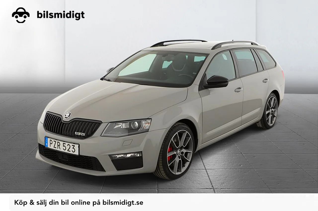 Skoda Octavia Kombi RS 2.0 TSI Drag Läder Pano Navi Värmare 220hk – bild 1 av 20