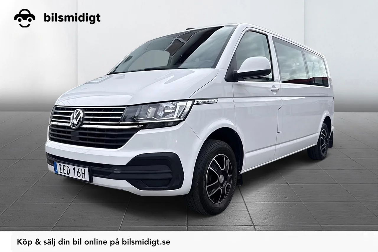 Volkswagen Caravelle 2.0 TDI Comfortline 9sits Drag Värmare MOMS 150hk