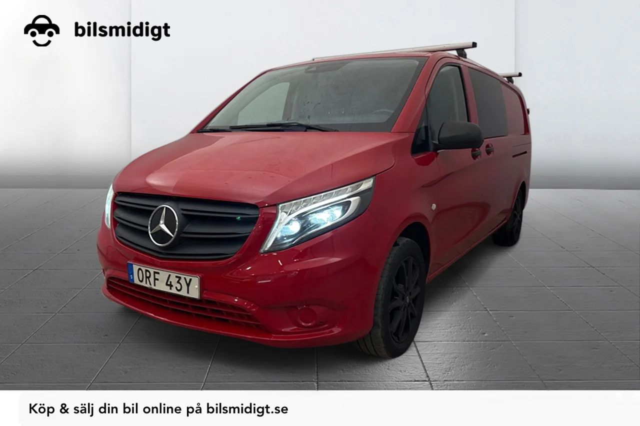 Mercedes-Benz Vito Mixto 116 CDI 4x4 3.0t X-Lång L3 5sits Drag Kamera Värmare 163hk