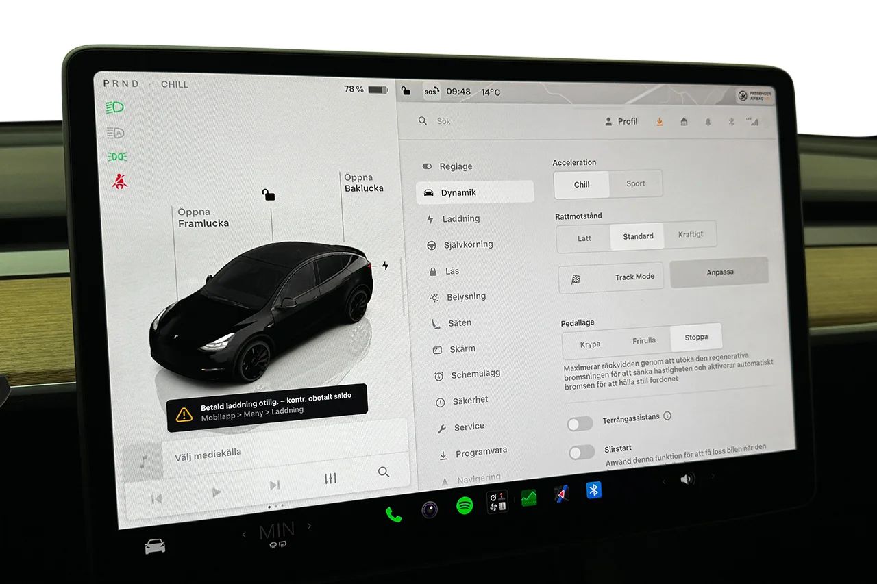 Tesla Model Y Performance Drag AI-Dator V-Pump Premiumljud 534hk – bild 24 av 36
