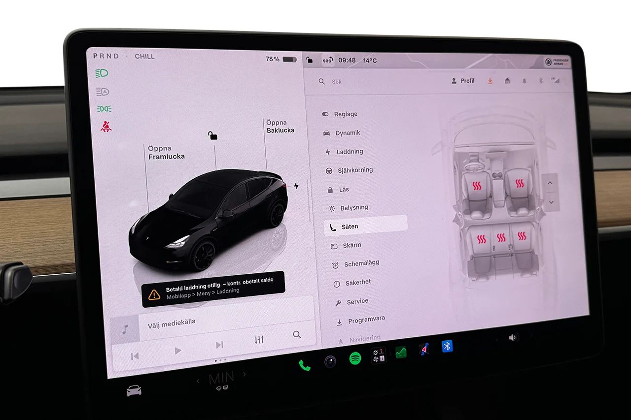 Tesla Model Y Performance Drag AI-Dator V-Pump Premiumljud 534hk – bild 27 av 36