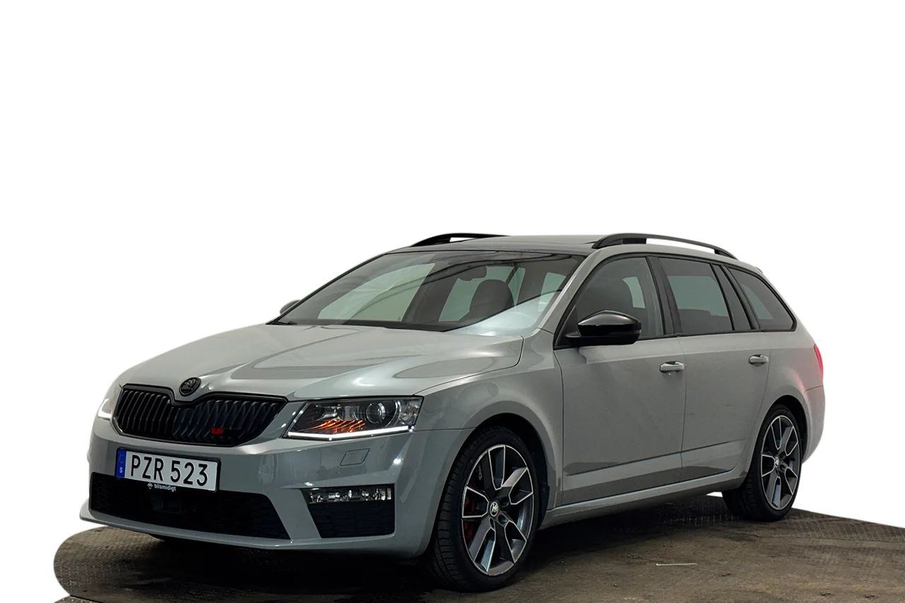 Skoda Octavia Kombi RS 2.0 TSI Drag Läder Pano Navi Värmare 220hk