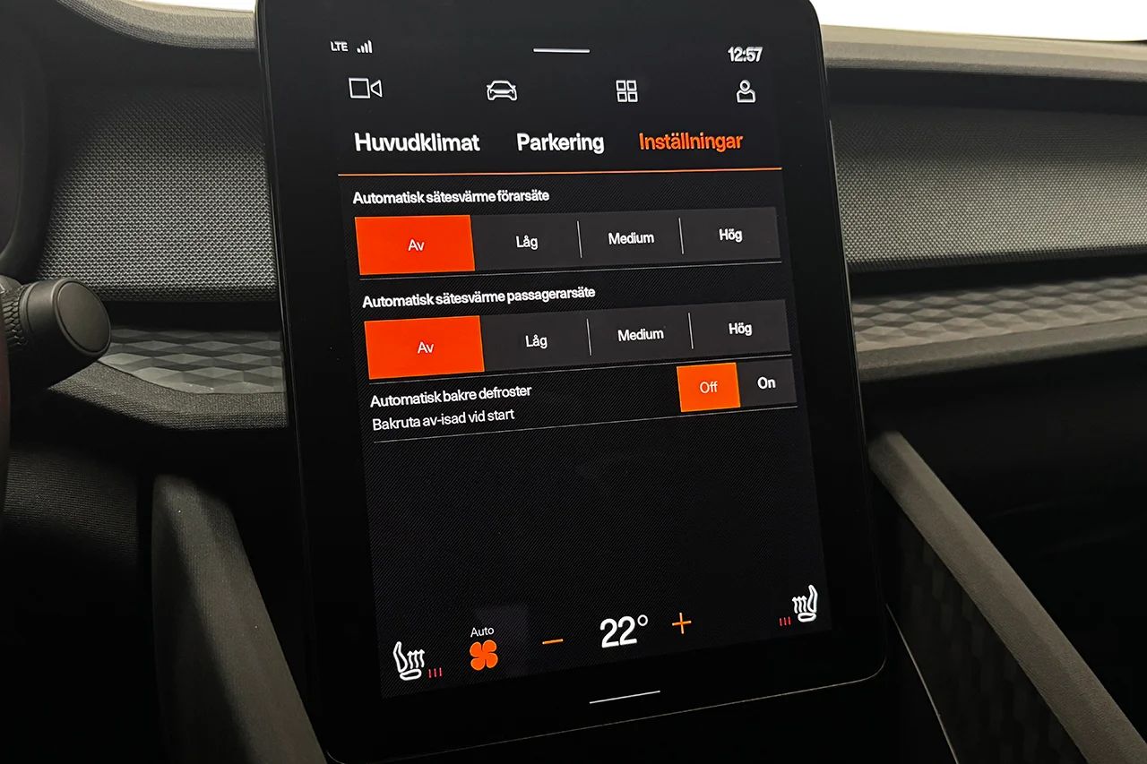 Polestar 2 Standard Range Drag Elstolar Cockpit Keyless P-Klimat MOMS 231hk – bild 22 av 29