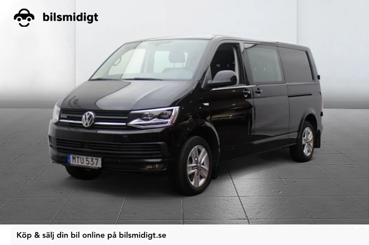 Volkswagen transporter TwinCab T32 2.0 TDI 4M Komfort Drag Värmare 5sits 204hk