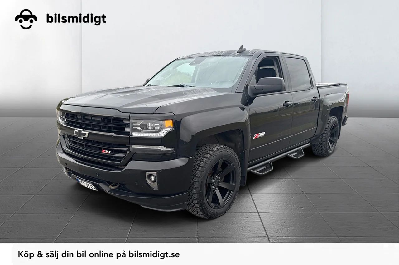 Chevrolet Silverado 1500 Crew Cab 5.3 V8 4WD Drag Flakkåpa MOMS 360hk – bild 1 av 5