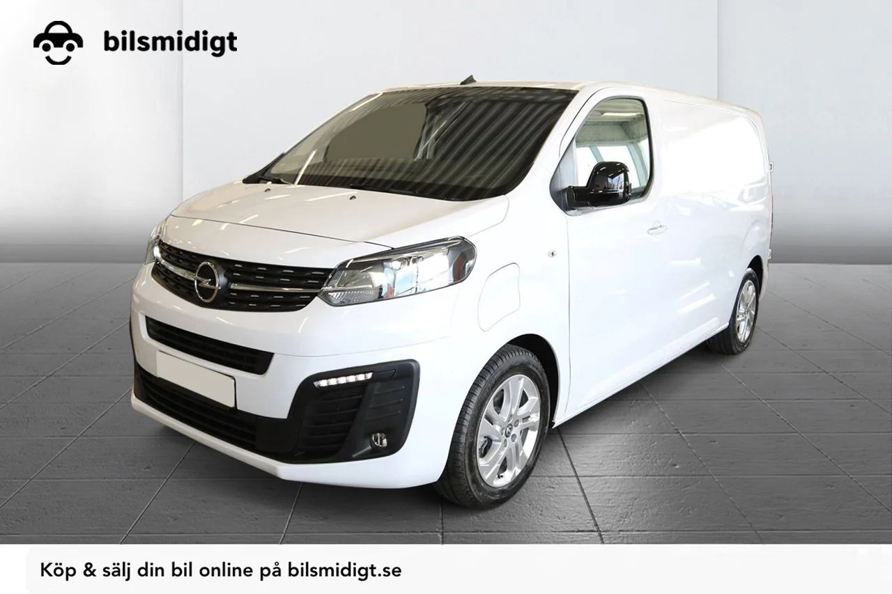 Opel Vivaro-e 75 kWh L2 3-sits PDC App-Connect MOMS 136hk – bild 1 av 5