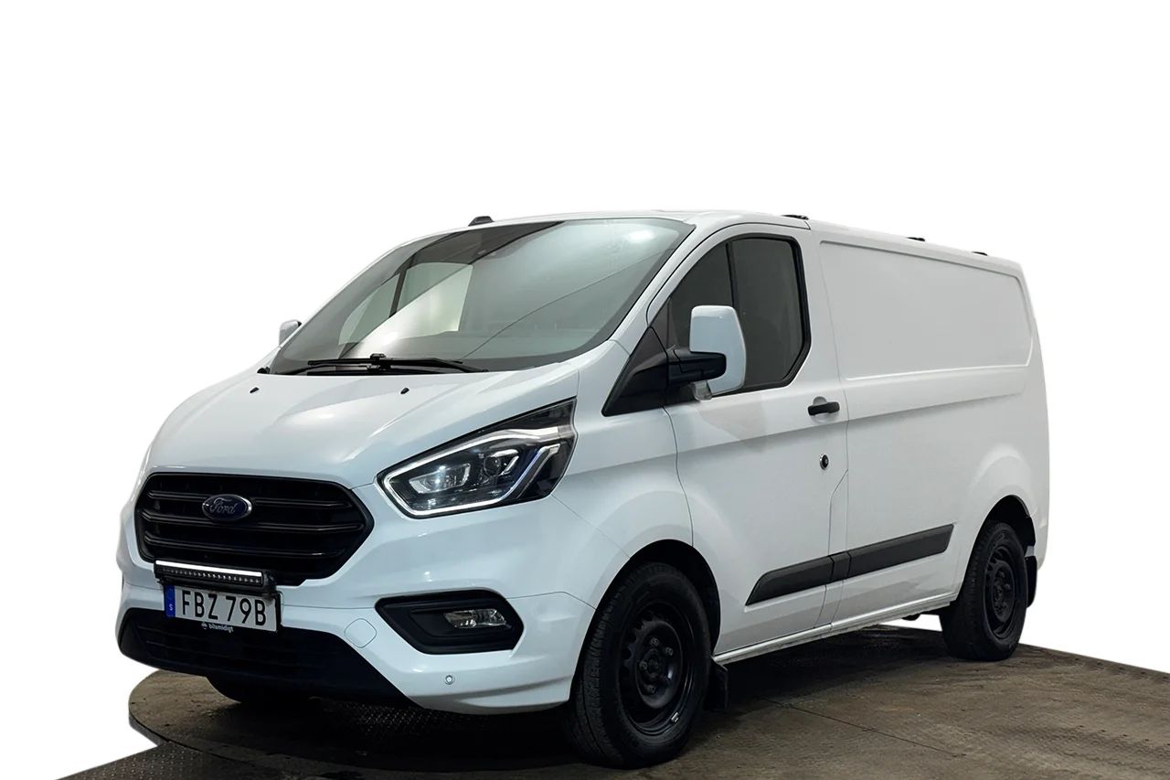 Ford Transit Custom 280 2.0 Automat L1 Drag Inredd Kamera Värmare 3sits MOMS
