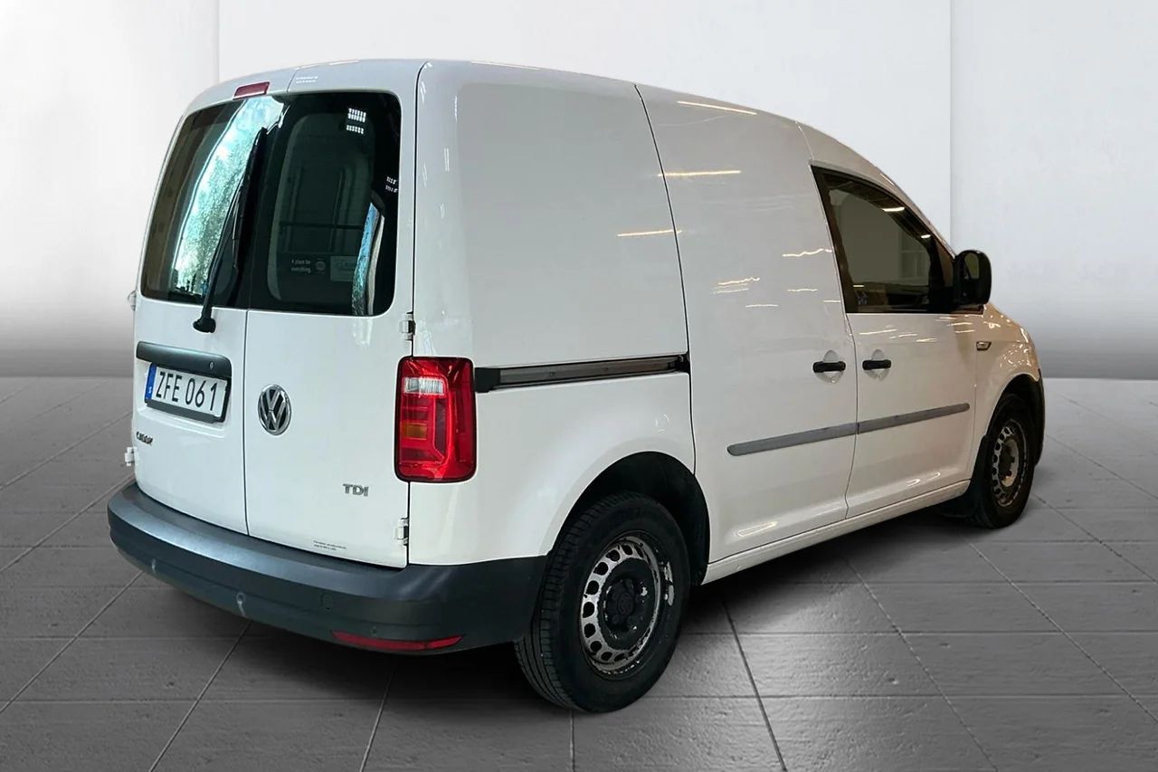 Volkswagen Caddy Skåp 2.0 TDI 102hk DSG Värmare Farthållare PDC MOMS – bild 4 av 9