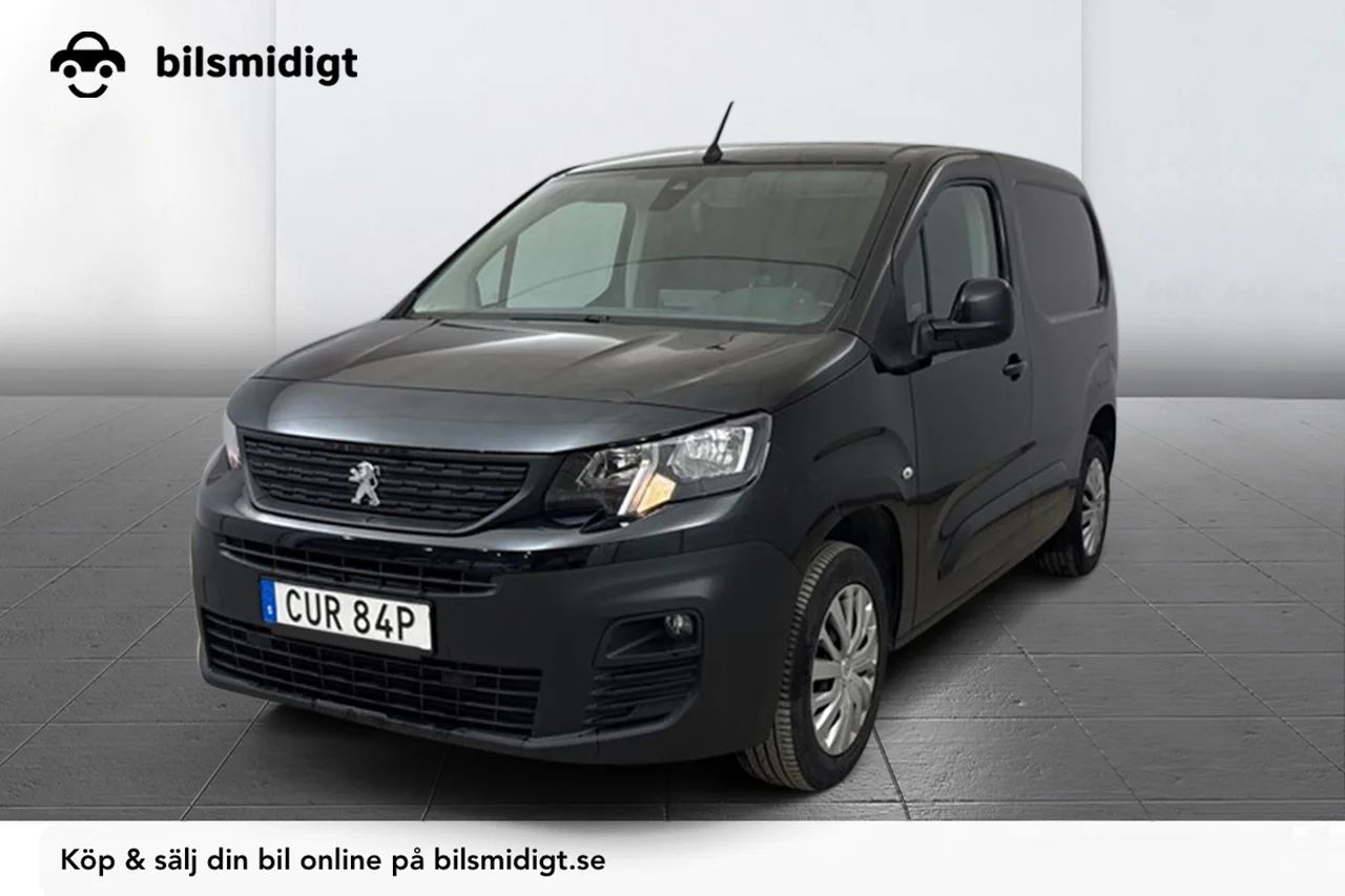 Peugeot Partner 1.5 BlueHDi 130hk Aut Klimat PDC CarPlay MOMS – bild 1 av 11