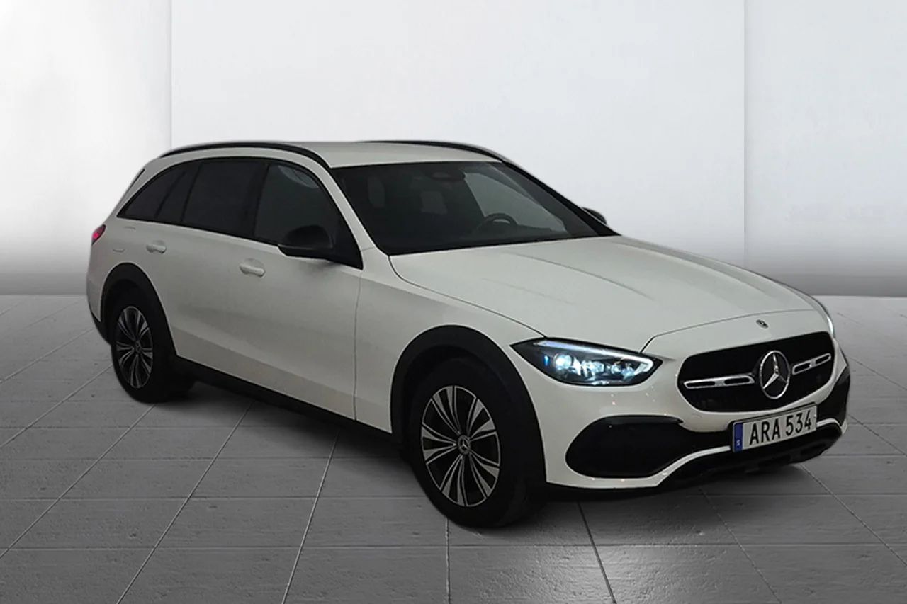 Mercedes-Benz C 220 d 4M All-Terrain Avantgarde Drag Värmare Burmester 200hk – bild 3 av 11