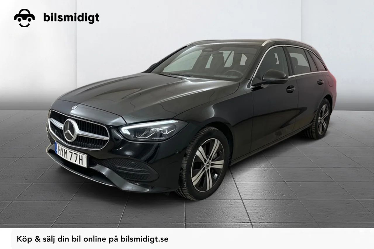 Mercedes-Benz C 300 e T Avantgarde Navi Kamera Burmester Rattvärme 313hk – bild 1 av 12