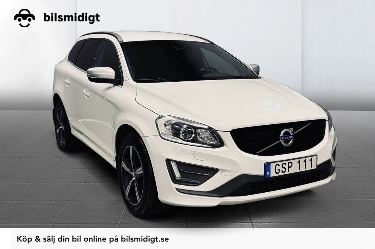 Volvo XC60 D4 AWD R-Design Delläder Värmare BLIS Rattvärme 190hk – bild 1 av 6