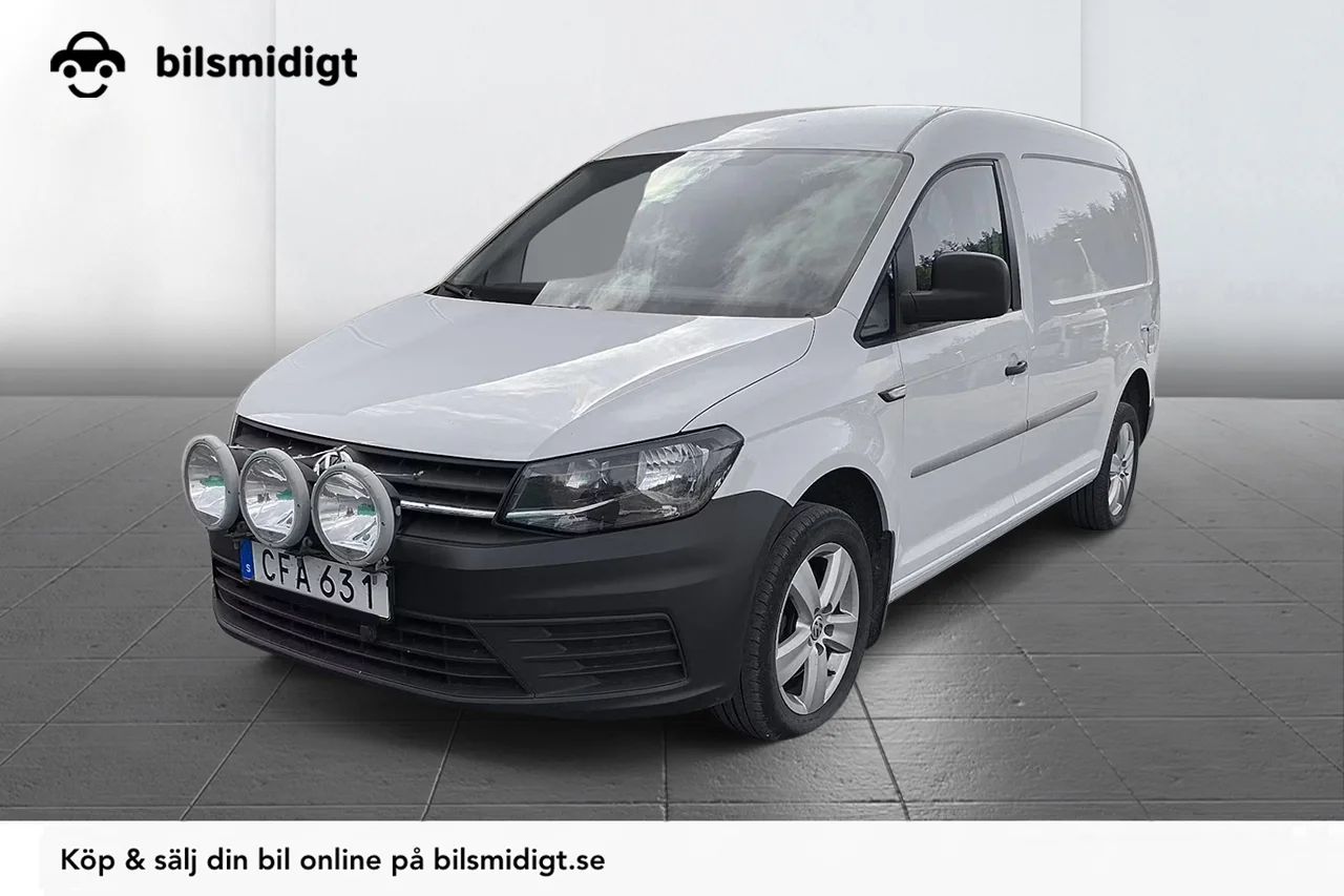 Volkswagen Caddy Maxi 2.0 TDI 4M Drag Värmare MOMS 122hk – bild 1 av 14
