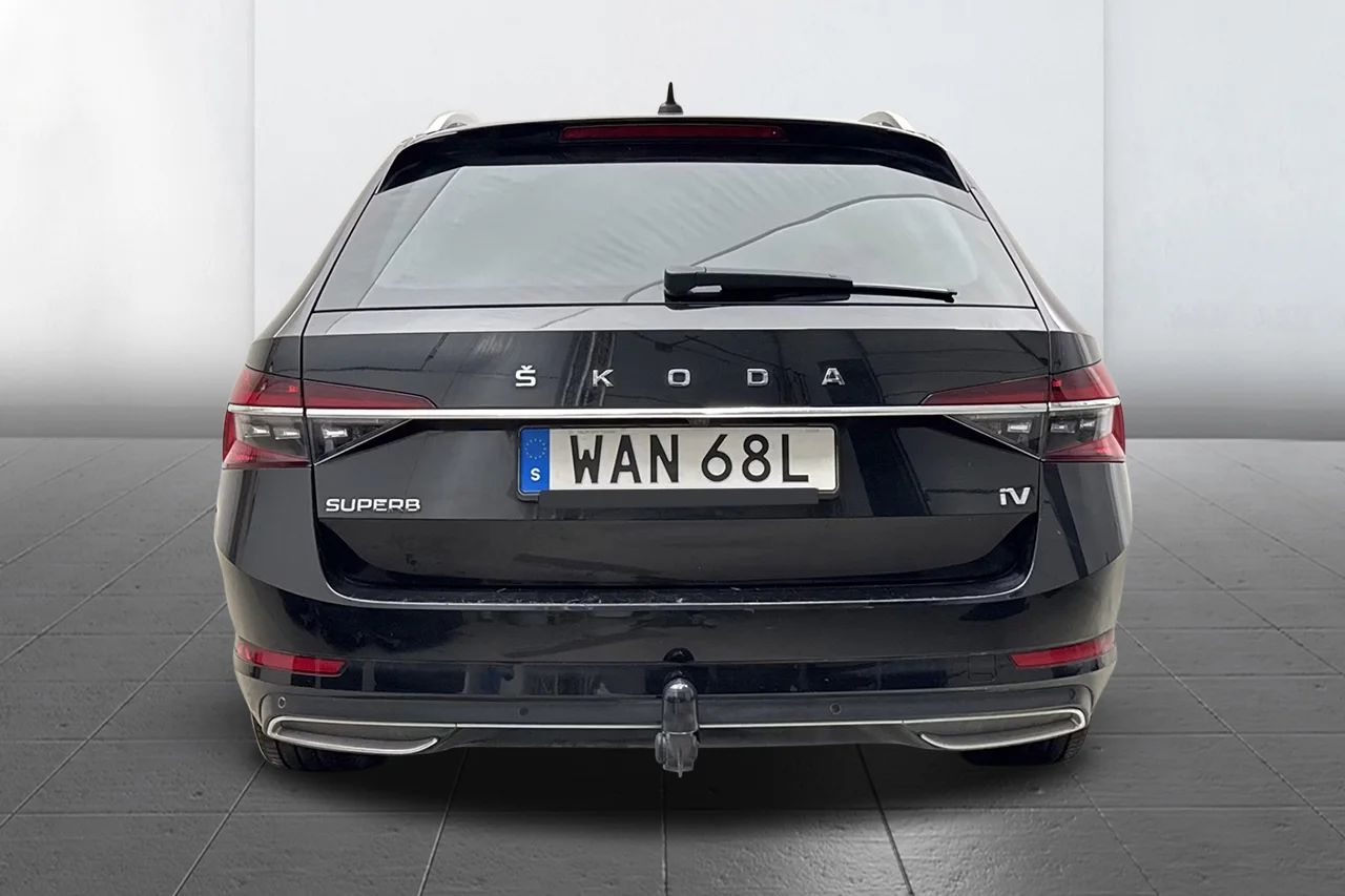Škoda Superb iV Combi L&K Drag Värmare Skinn Canton MOMS 218hk – bild 5 av 14