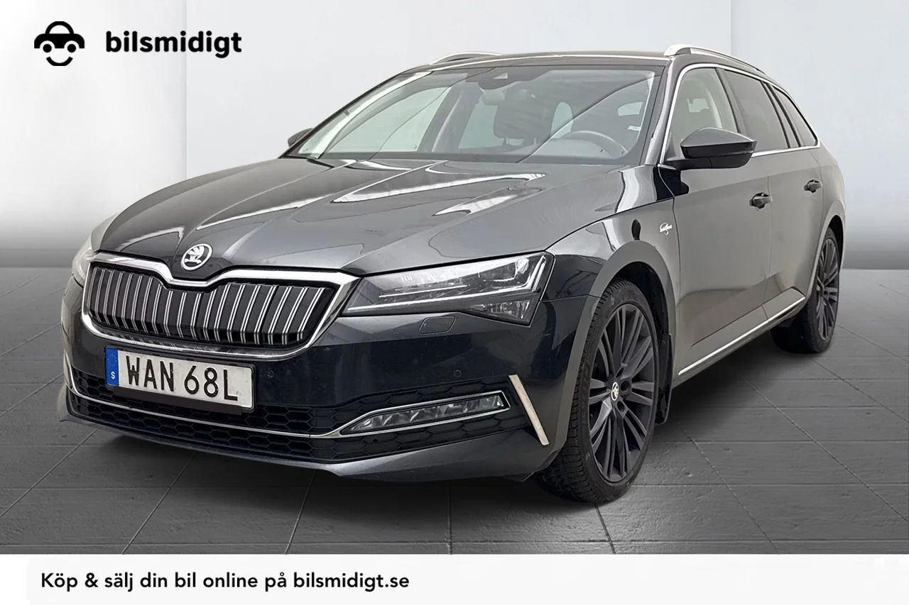 Škoda Superb iV Combi L&K Drag Värmare Skinn Canton MOMS 218hk – bild 1 av 14