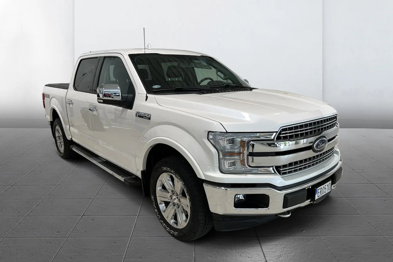 Ford F-150 SuperCrew 5.0 V8 Lariat Drag Pano 360° Läder MOMS 401hk – bild 4 av 19