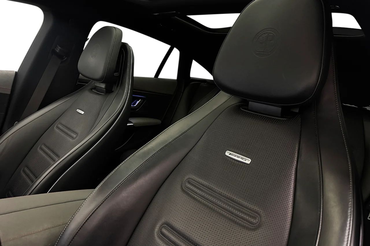 Mercedes-Benz AMG EQS 53 4MATIC+ Nappa Pano HUD Luftfjädring Massage 360° Passagerarskärm 658hk – bild 14 av 62