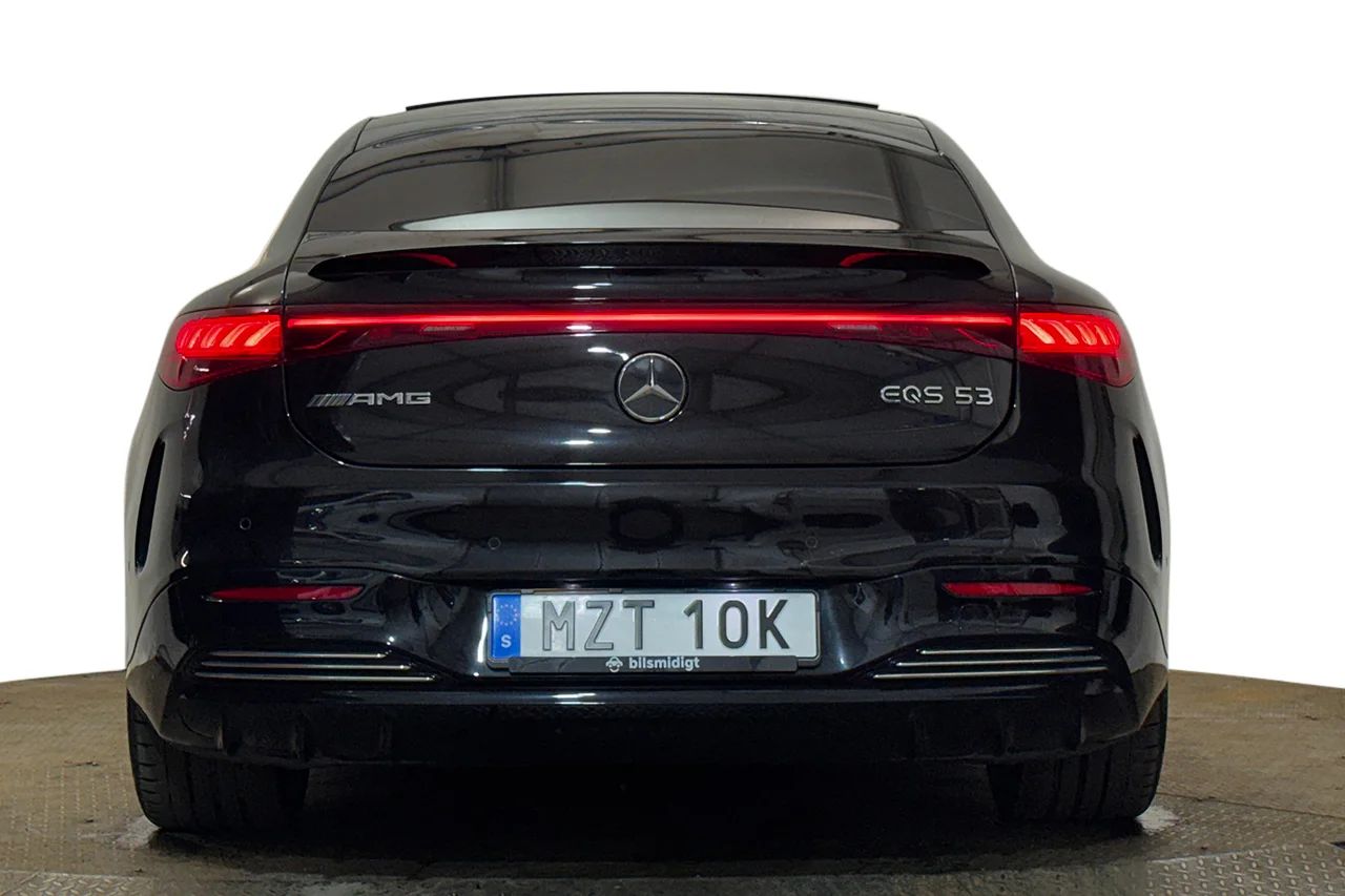 Mercedes-Benz AMG EQS 53 4MATIC+ Nappa Pano HUD Luftfjädring Massage 360° Passagerarskärm 658hk – bild 7 av 62