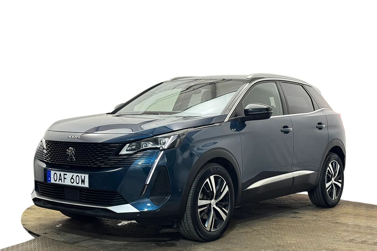 Peugeot 3008 1.2 PureTech GT Navi Kamera Delläder Cockpit MOMS