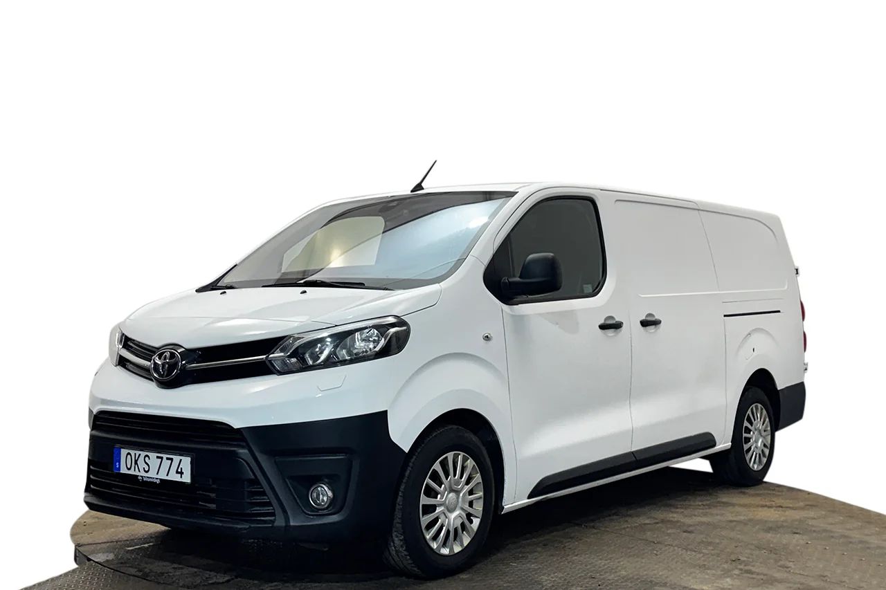 Toyota ProAce 2.0 D-4D L3 Drag 2xSidodörr HUD 3sits Värmare 122hk