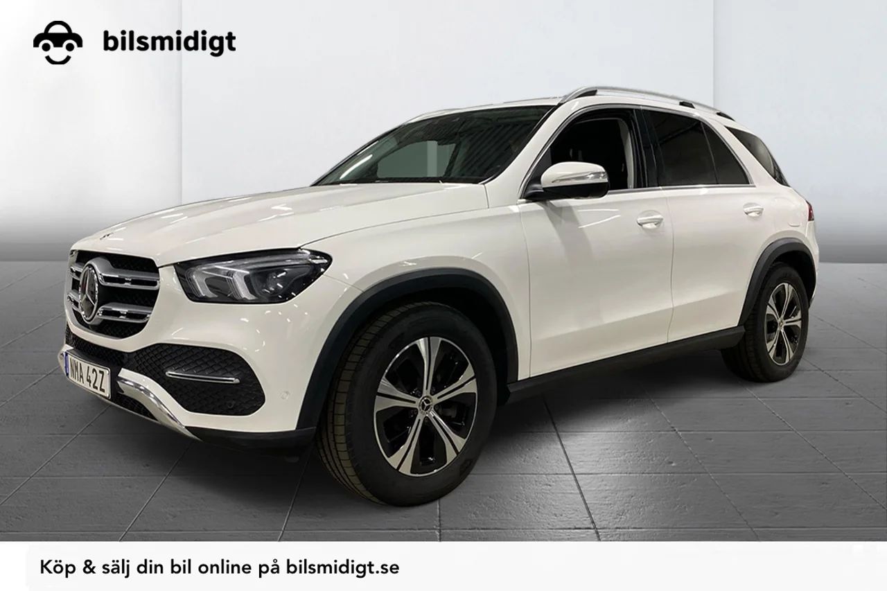 Mercedes-Benz GLE 350 de 4MATIC SE Edition Premium Drag Luftfjädring 360° Navi Distronic+ MOMS 320hk – bild 1 av 12