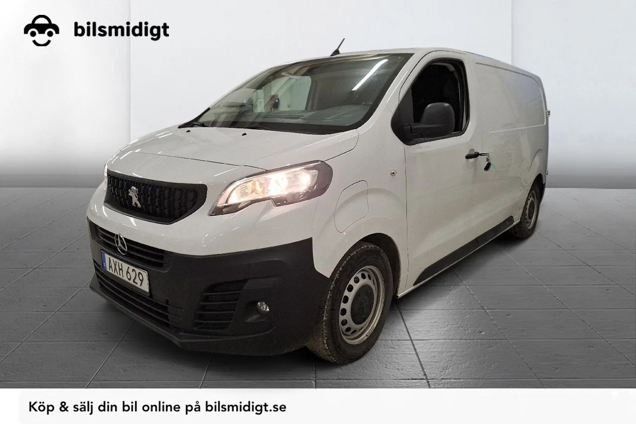 Peugeot e-Expert L2 75 kWh Drag Inredd Kamera 3-sits MOMS 136hk